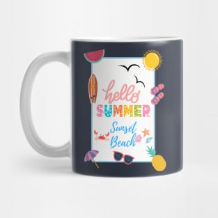 Wellcom summer Mug